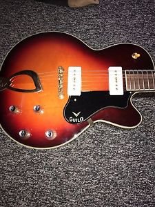 Guild Newark St. Collection M-75 Aristocrat Antique Burst Hollowbody electric