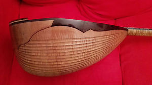 Mandocello Mazzaccara 41 fluted ribs