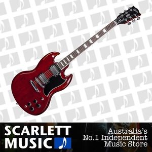 Gibson 2017 SG Standard T Heritage Cherry Electric Guitar w' Case *BRAND NEW*.