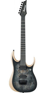 Ibanez RGDIX6PB-SKB Iron Label Electric Guitar, Surreal Black Burst