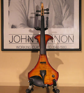 ZETA SV-24 Stratos 4-String Midi Violin w/Hard Case Xlnt 1 Owner