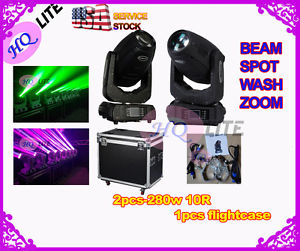 Sharpy Beam 10R 280W Beam Spot Wash Moving Head dmx Stage Disco light WITH case