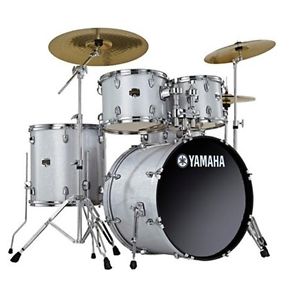 Yamaha GigMaker Fusion Kit - Silver w/ Paiste Cymbals