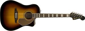 Fender Kingman ASCE V3 3TS Oeste Dreadnought con Caja de forma nuevo