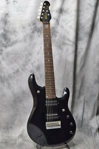 MUSIC MAN JP7 black guitar From JAPAN/456