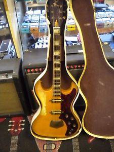 VINTAGE 1963 KAY K 300 FLAMED MAPLE TOP DEARMOND SPEED BUMP PICKUPS W / ORG CASE