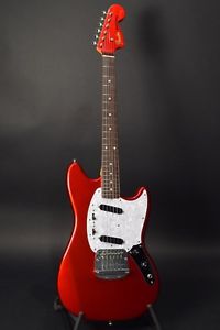 Fender Japan/ Mustang MG69MH Candy Apple Red w/soft case Free shipping Guiter