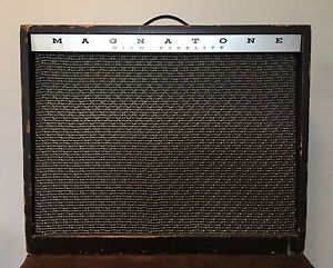 1961 Magnatone Custom 460 Estey Vintage 2x12 Tube Amplifier W/ Reverb & Vibrato