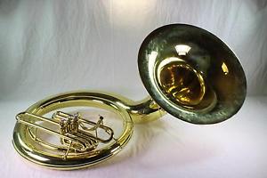Jupiter JSH-594L 3 Valve Brass Sousaphone VERY NICE QuinnTheEskimo