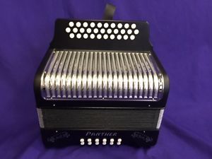 NEW HOHNER 3 ROW PANTHER GCF ACCORDION