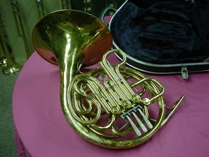 KING  2269  Brass USA Pro  Double French Horn Ready to Play Out of Case NR#2