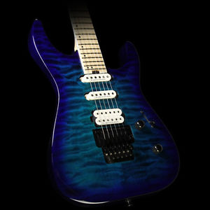Jackson Pro Series Dinky DK3QM Electric Guitar Chlorine Burst