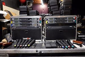 Sabine True Mobility SW72 NDR 2.4 GHz Wireless System - 9 Channels with Distro