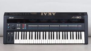 Akai AX-80 programmable polyphonic 8-voice vintage synthesizer with CEM filter