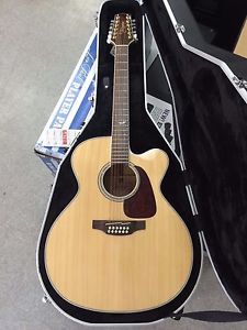 Takamine GJ72CE-12 Nat. Jumbo Cutaway Acoustic-Electric Guitar W/ Gator Case!!!