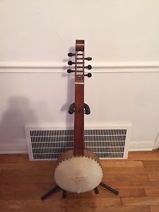 minstrel banjo/ Six String Tack head Fret less Jeff Menzies Banjo