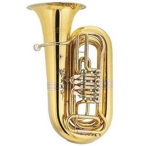 V.F.Červený Bb Tuba with 4 rotary valves CBB 683-4R-O Arion with hard case