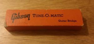 Gibson Tune O Matic Guitar Bridge Original in Case