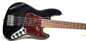 -FENDER DeLUXE SERIES JAZZ BASS GUITAR 5 STRINGS NOISELESS V MIM