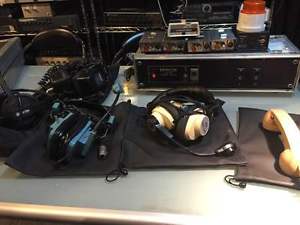 Clearcom 5 station single channel system with Blazon