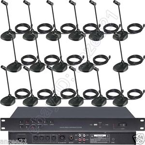 Classical 35 Table Digital Conference Meeting Wired Microphone System U350-35T