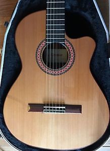 Almansa Acoustic Electric Classical Guitar