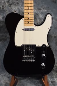 New Fender Black Standard Telecaster with Maple Fingerboard - Tele, 0145102506
