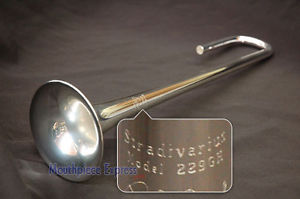 Genuine Bach Stradivarius C/D Trumpet Bell 229GH, Silver Plated Gold Brass Heavy