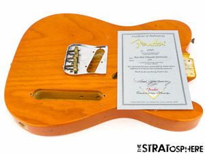Fender Custom Shop Postmodern Relic Telecaster BODY+ HARDWARE Tele Sunset Orange