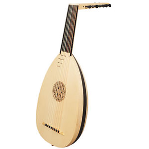 Muzikkon renacimiento laúd, 8 curso abigarrado mano izquierda arc, Lute 8 Course