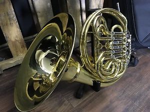 VENTUS 60-LD DOUBLE FRENCH HORN GREAT USED WORKING CONDITION screwbell