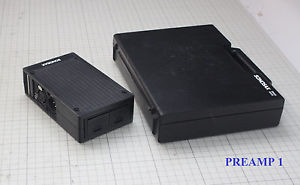 Sonosax TWO SX-M1 mic preamps portable field microphone preamplifier