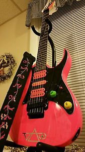 Ibanez 25th Anniversary RG2XXV Pink Electric Guitar-A real Jem of an instrument.