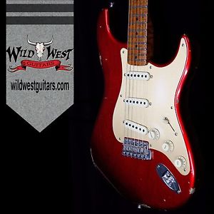 Fender Custom Shop Roasted 56 Stratocaster Relic Candy Apple Red 2017 NAMM LTD