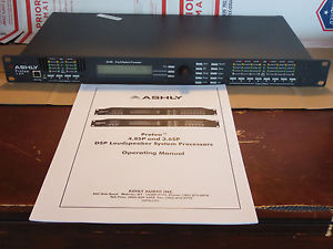 Ashly Protea 4.8SP Digital Loudspeaker Processor 4 in x 8 outputs MINT COND.