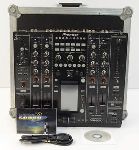 Pioneer DJM-2000 Professional DJ Mixer w/ Roadcase
