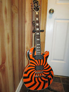 Epiphone Zakk Wylde Buzz Saw Les Paul Electric Guitar W/Case!