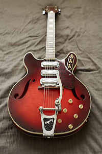 rare 1969 Silvertone Harmony Model 1485 Vintage Guitar