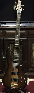 SDGR SoundGear by Ibanez SR755 Natural Flat 5-String Electric Bass Guitar