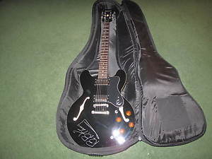 Autographed BB King Epiphone Guitar & BB Kings tour jacket