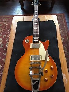 Epiphone Les Paul Standard Cherry Burst Bigsby, Sperzel Locking Tuners