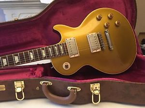 GIBSON 2014 CUSTOM SHOP LES PAUL GOLTOP DARKBACK - MINT CONDITION