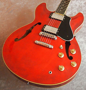 YAMAHA SA-1000 Super Axe Persimmon Red 1979 Semi Hollow Electric Guitar 170223d