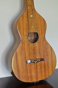 Vintage 1926 Weissenborn Style 3 Hawaiian Slide Guitar acoustic hollowneck Koa