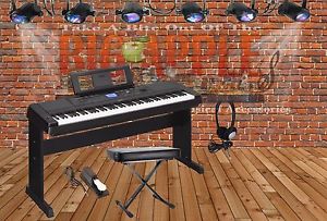 Yamaha DGX-660 Portable Grand Digital Piano - Black -BONUS PACK