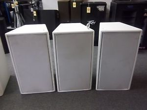 Community Solutions SLS 920 3 Way Professional Grade Loudspeakers White Set of 3