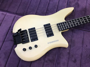 Rare USA-Built Ivory Steinberger Q4DB 4-String Bass - Restored by Jeff Babicz!