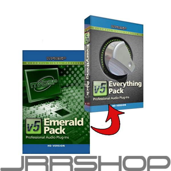 McDSP Upgrade Emerald Pack HD v5 to Everything Pack HD v6.2 eDelivery JRR Shop