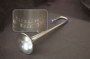 Genuine Bach Stradivarius Bb Trumpet Bell 37H, Silver Plated Brass Heavy NEW!