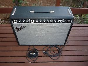 1964 Fender Deluxe Reverb Amp with Foot Switch / Original Vintage Condition!!!
